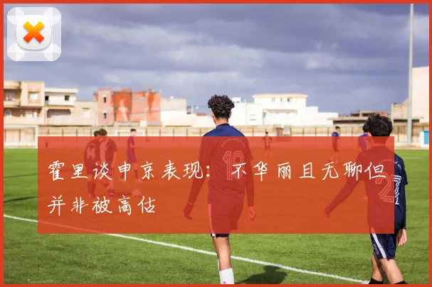 霍里谈申京表现：不华丽且无聊但并非被高估